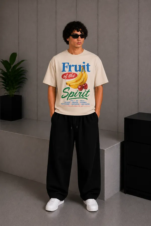 Fruit_Tee_Beige