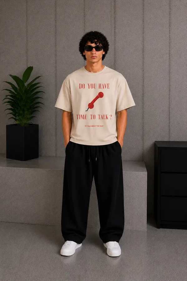 Time_To_Talk_Tee_Beige