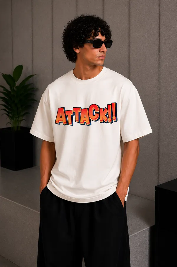 Attack_Tee_White