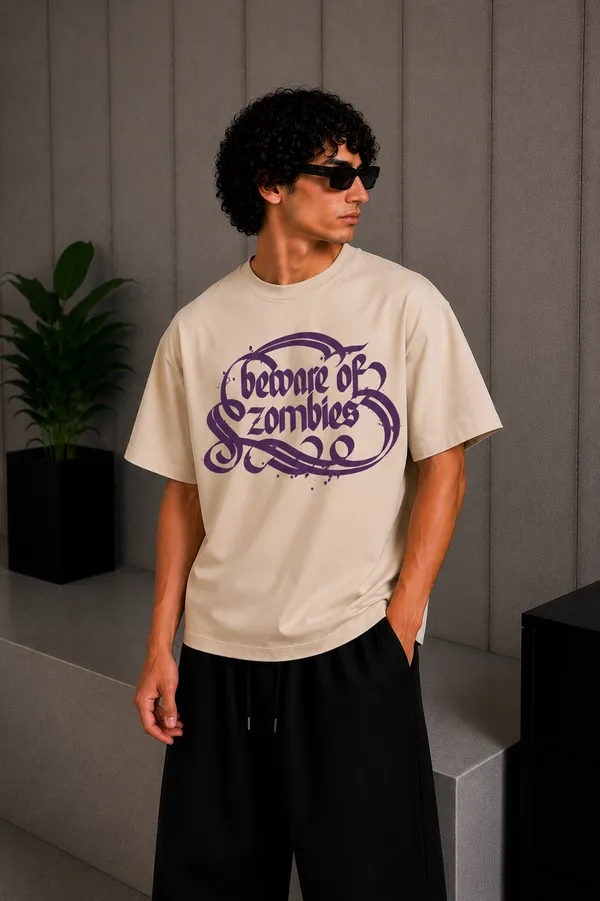 Zombies_Tee_Beige