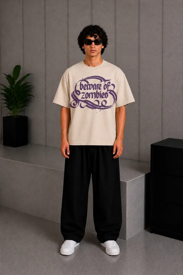 Zombies_Tee_Beige