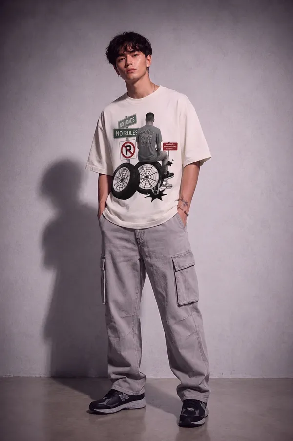 No_Roads_Tee_White