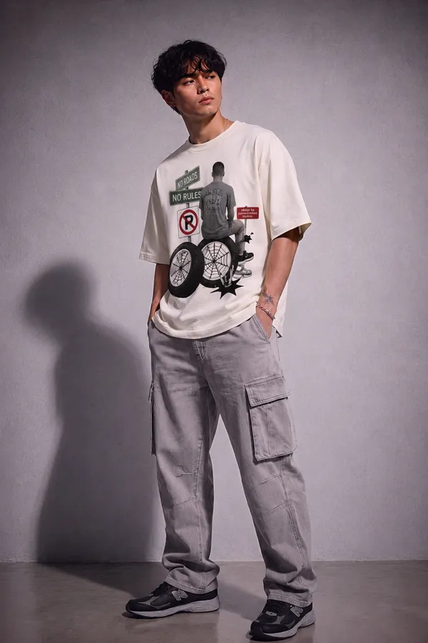 No_Roads_Tee_White