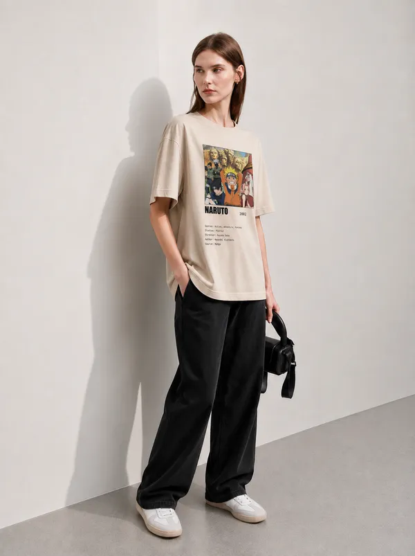 Naruto_Anime_Women_Tee_Beige