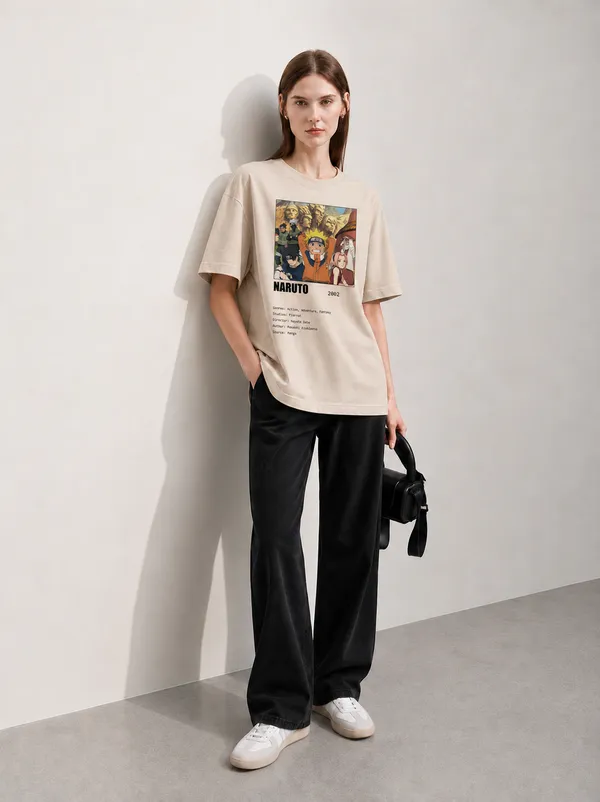 Naruto_Anime_Women_Tee_Beige