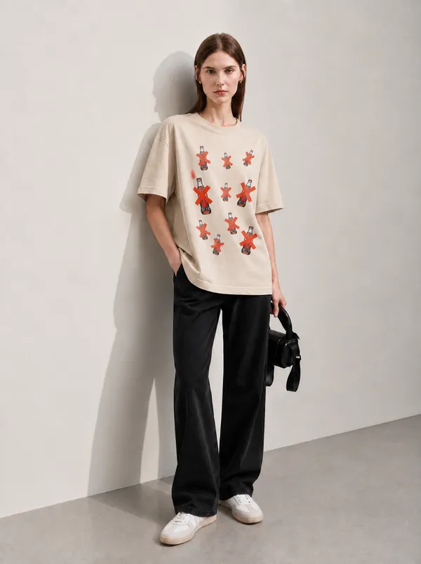 Cross_Women_Tee_Beige