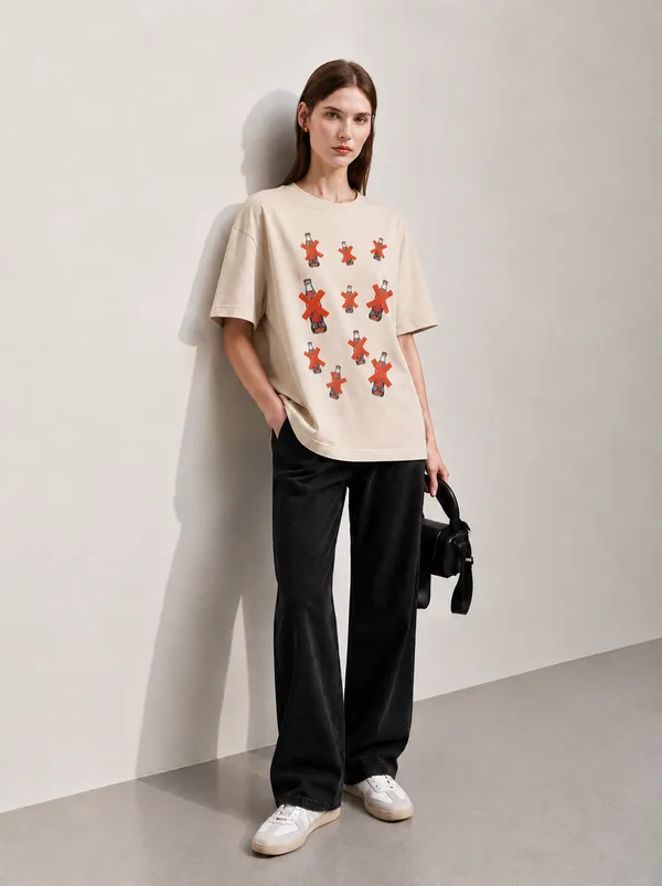 Cross_Women_Tee_Beige