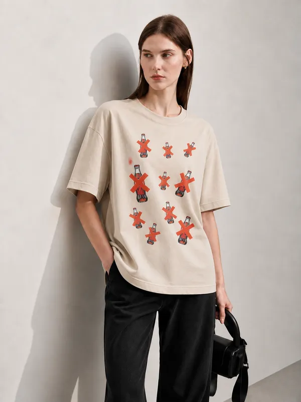 Cross_Women_Tee_Beige