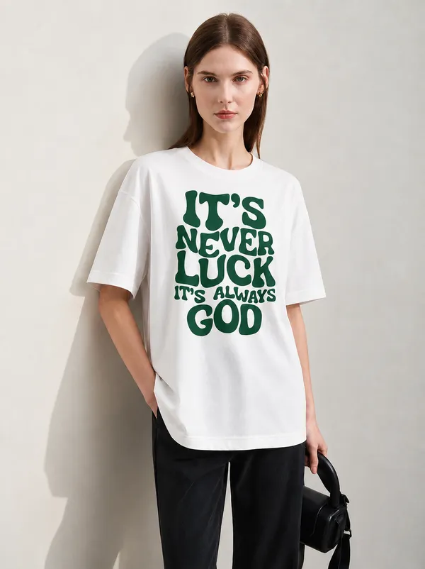 Never_Luck_Women_Tee_White