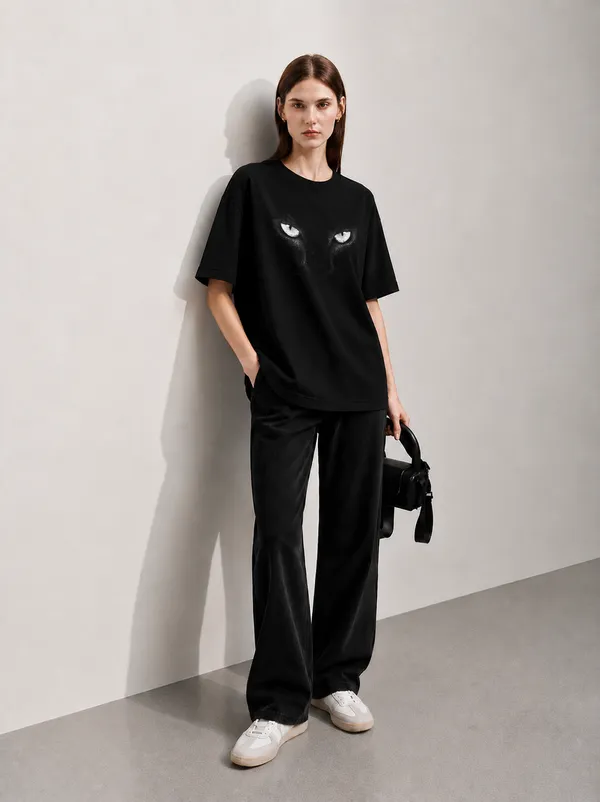 Gaze_Women_Tee_Black