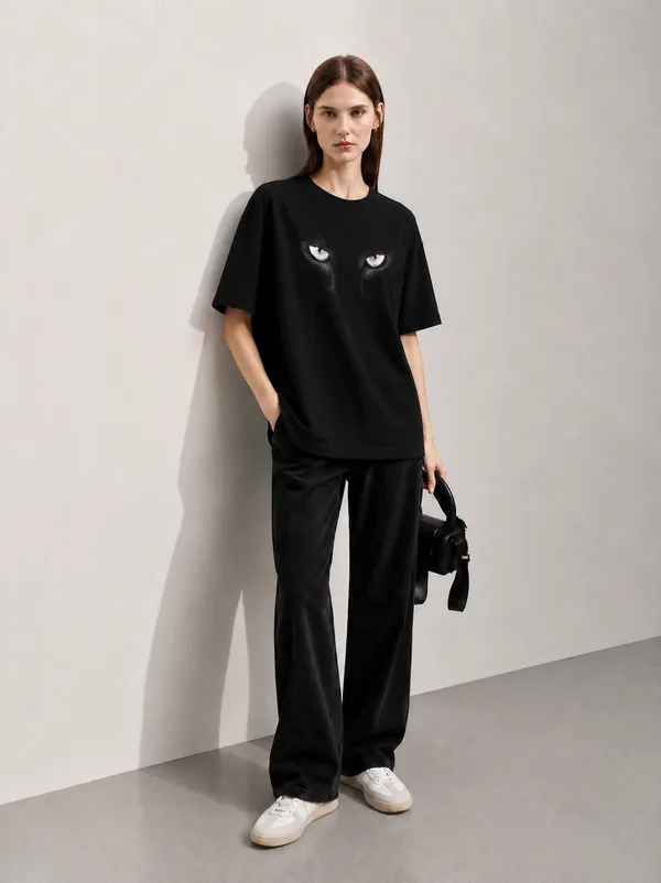 Gaze_Women_Tee_Black
