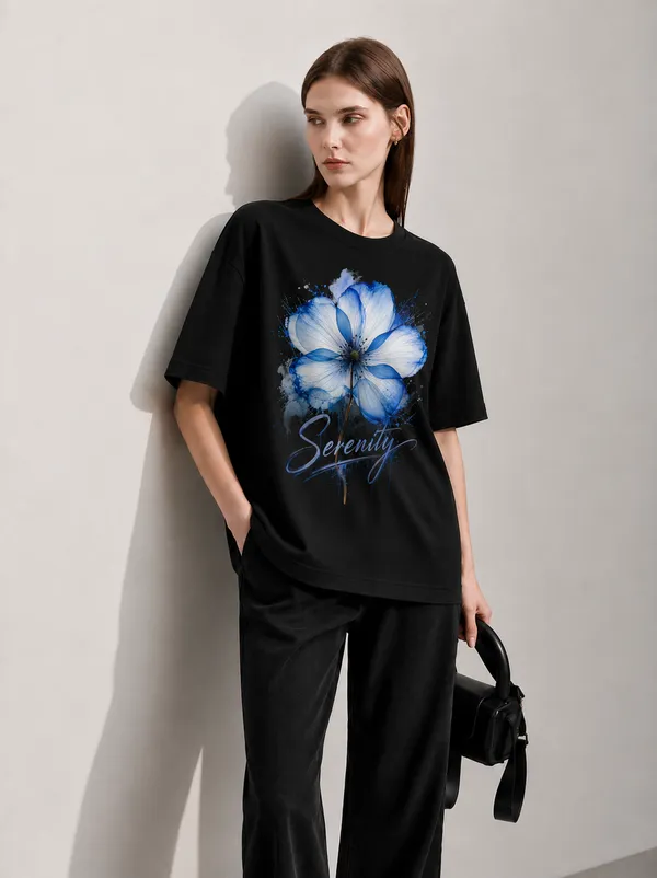 Coolbee_Burst_Women_Tee_Black