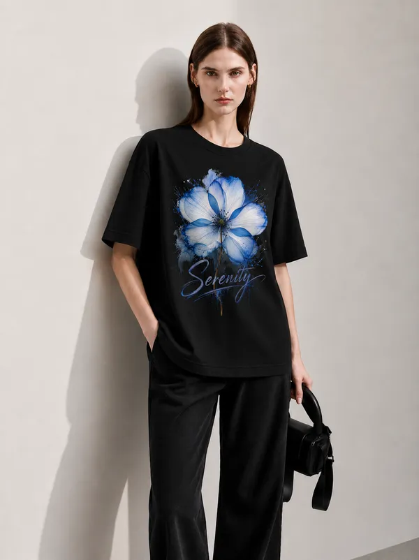 Coolbee_Burst_Women_Tee_Black