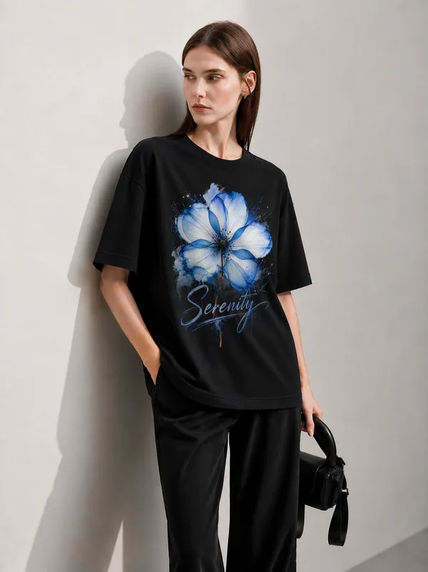 Coolbee_Burst_Women_Tee_Black