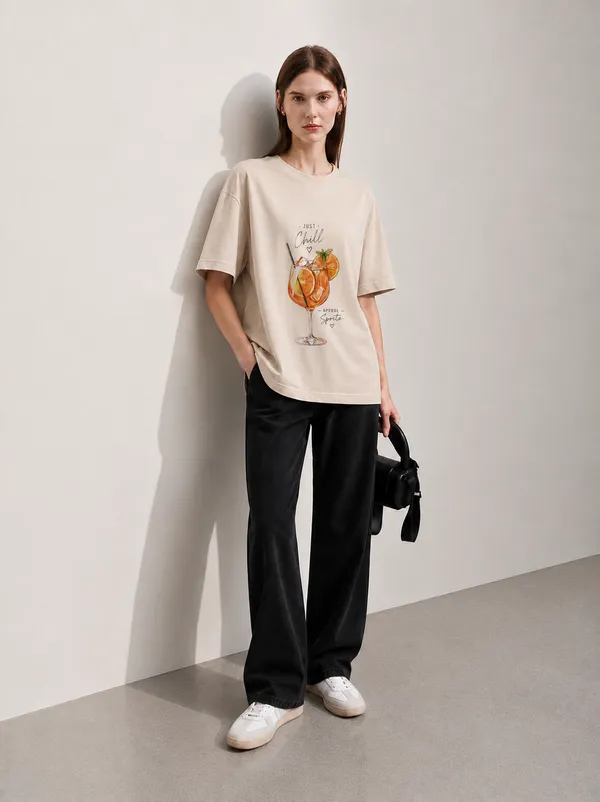Chill_Women_Tee_Beige