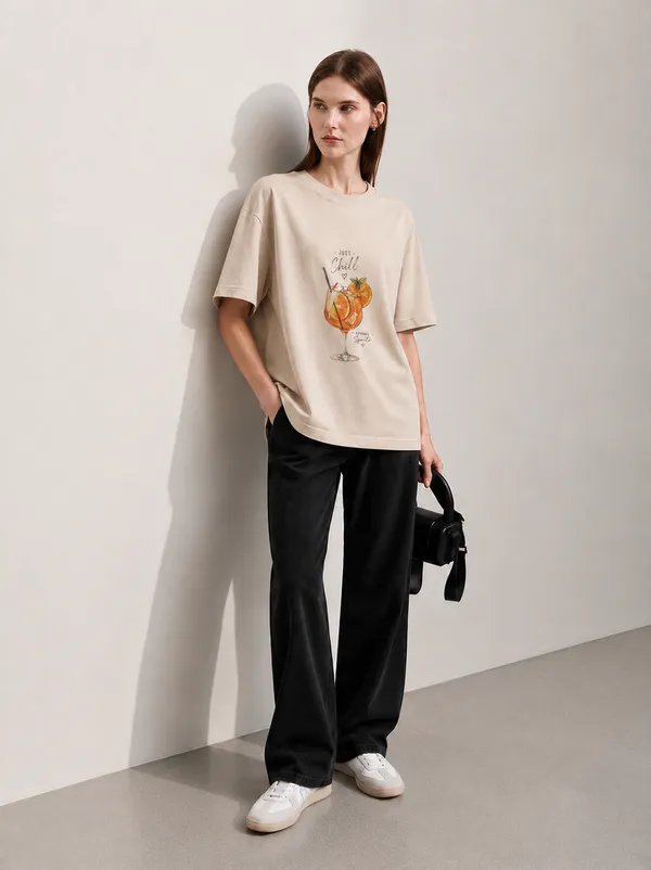 Chill_Women_Tee_Beige