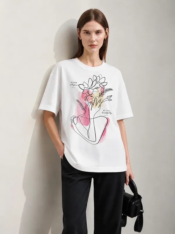 Line_Of_Beauty_Women_Tee_White