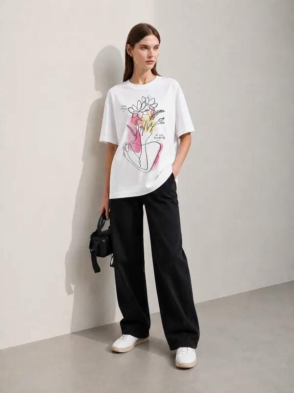 Line_Of_Beauty_Women_Tee_White