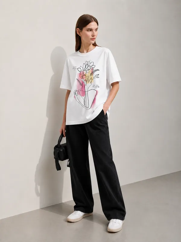Line_Of_Beauty_Women_Tee_White