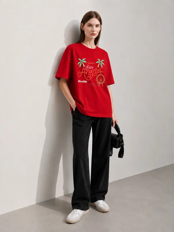 Summer_Tide_Women_Tee_Red