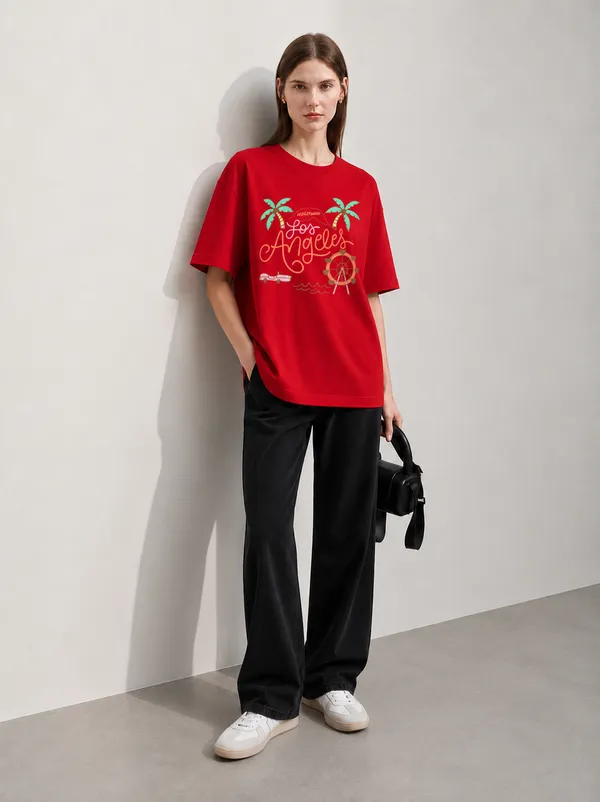Summer_Tide_Women_Tee_Red