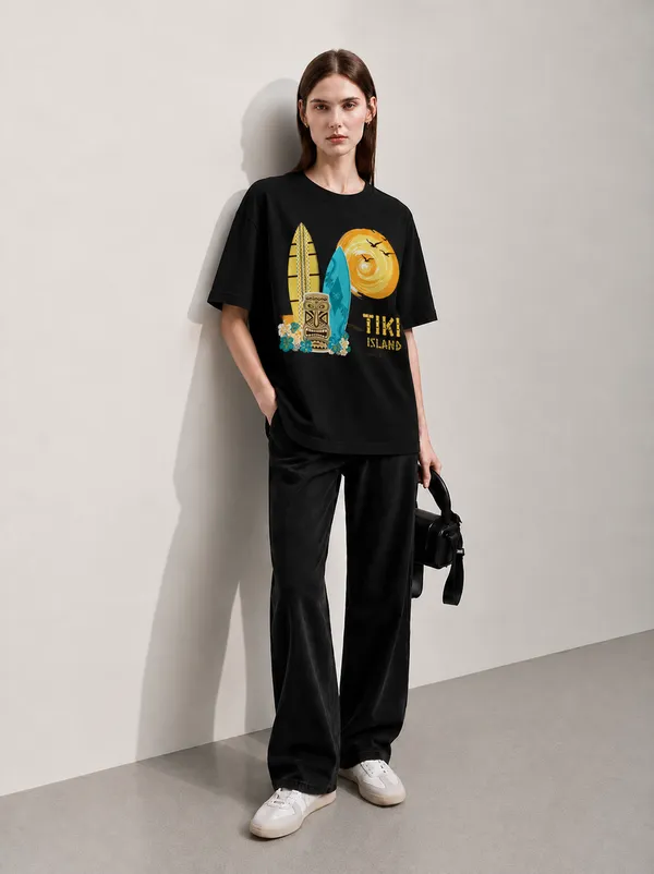 Wave_Theory_Women_Tee_Black