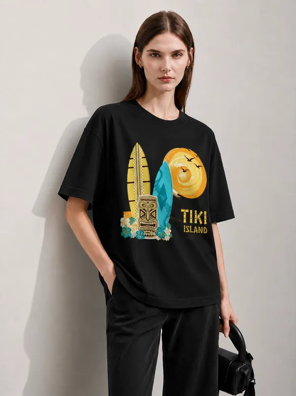 Wave_Theory_Women_Tee_Black