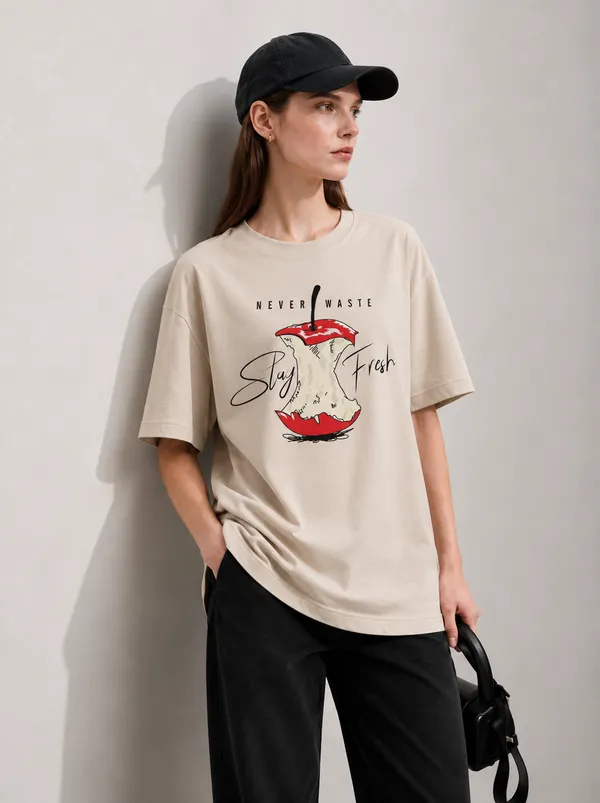 Never_Waste_Women_Tee_Beige
