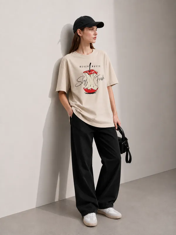 Never_Waste_Women_Tee_Beige