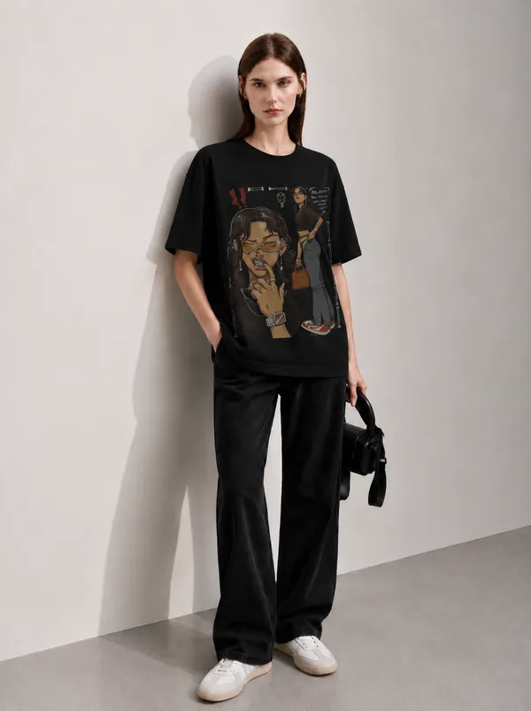 No_Save_Women_Tee_Black