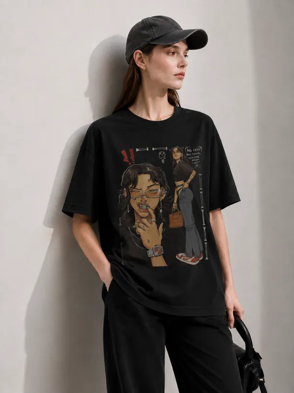 No_Save_Women_Tee_Black