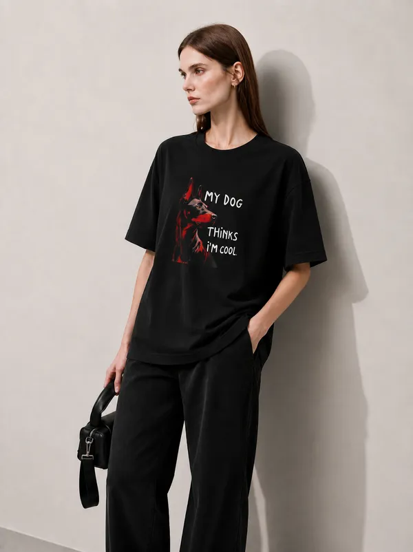 Thinks_Cool_Women_Tee_Black