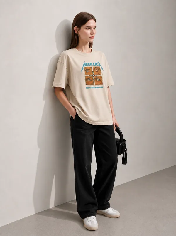 Luxe_Relaxed_Women_Tee_Beige