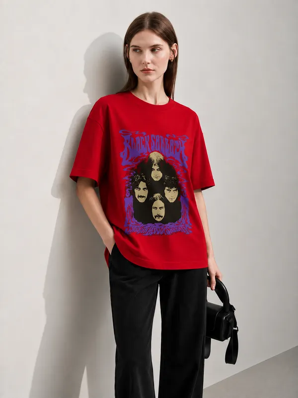Amplified_Chaos_Women_Tee_Red