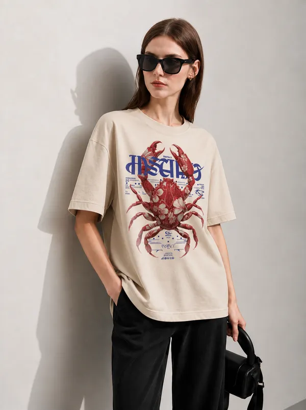 Red_Reef_Women_Tee_Beige