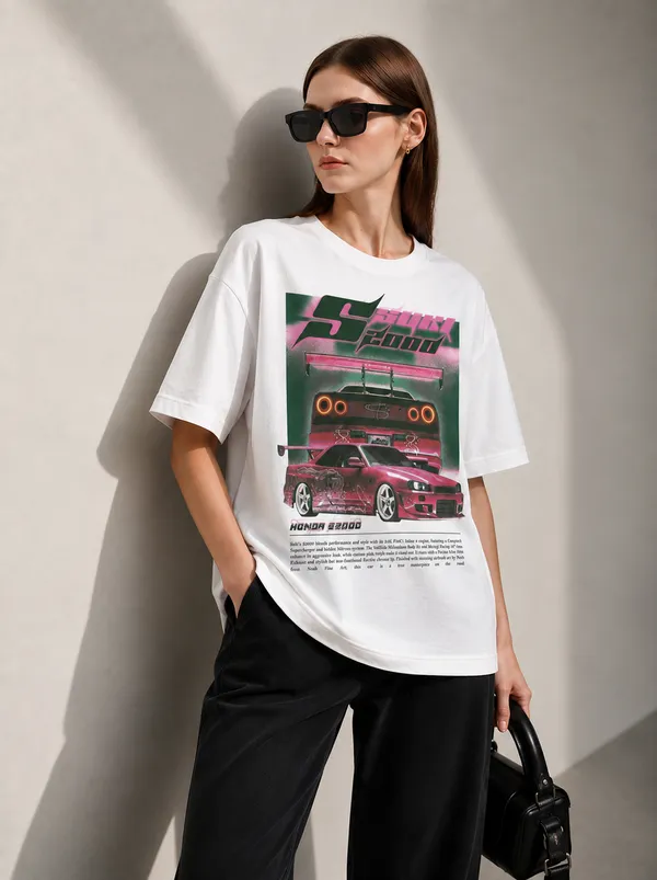 Pink_Line_Racer_Women_Tee_White