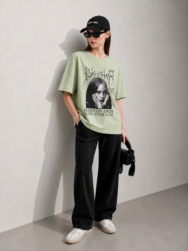 Ruin_Your_Day_Women_Tee_Green