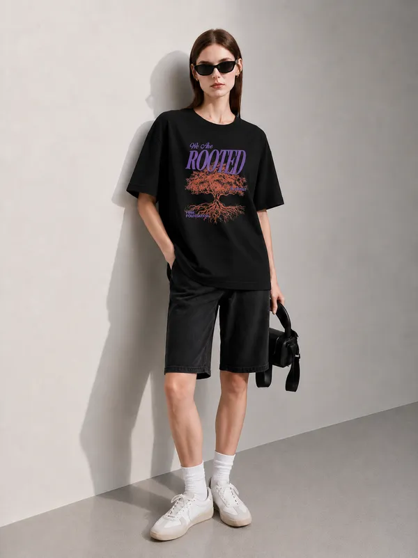 Rooted_Women_Tee_Black