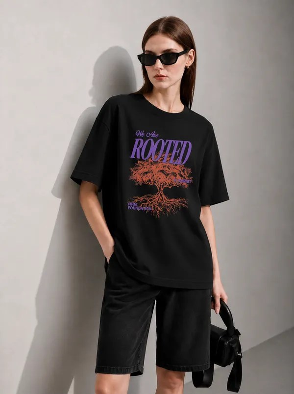 Rooted_Women_Tee_Black