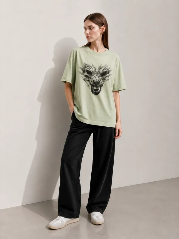 Feral_Echo_Women_Tee_Green