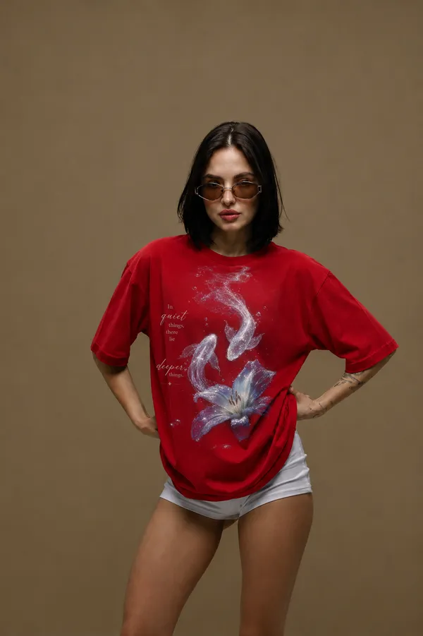 Ocean_Whisper_Women_Tee_Red