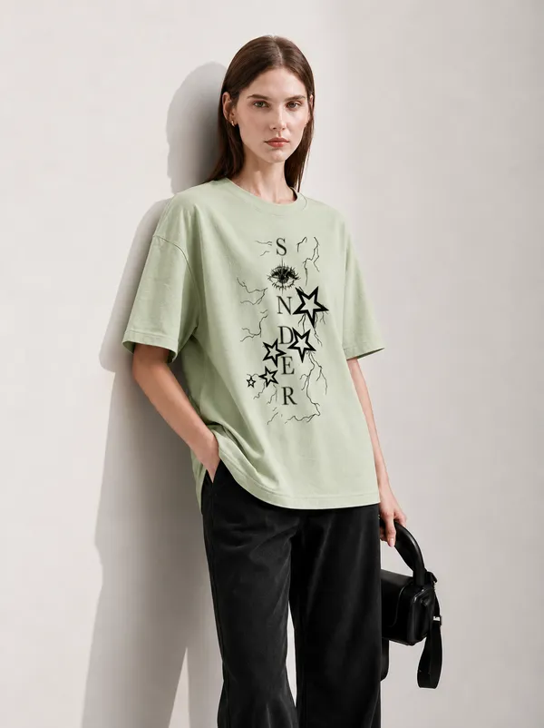 Lost_Constellation_Women_Tee_Green