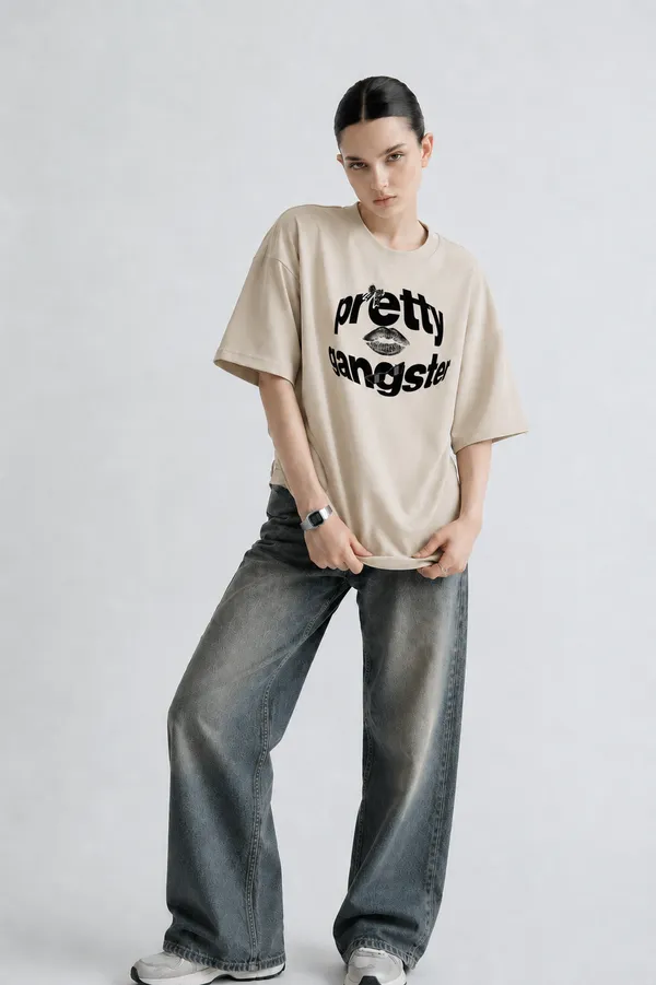 Pretty_Rebel_Women_Tee_Beige