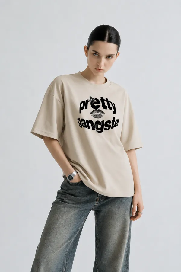 Pretty_Rebel_Women_Tee_Beige