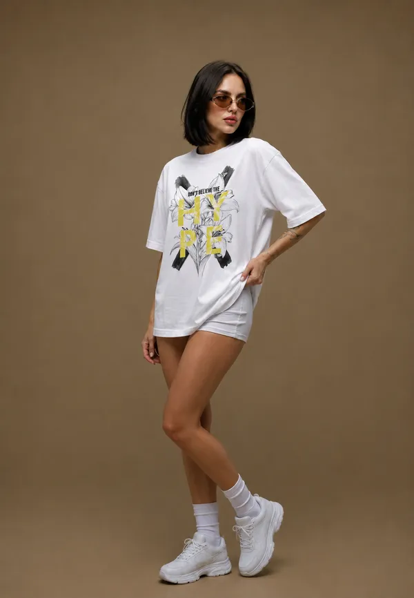 Mono_Floral_Women_Tee_White
