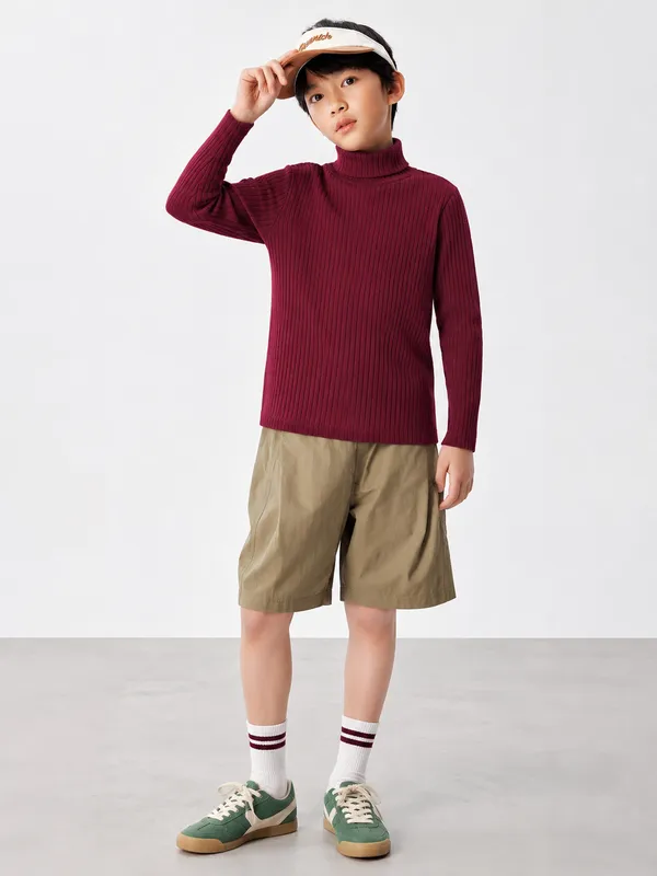 Kids_Boys_T-Shirt_Maroon