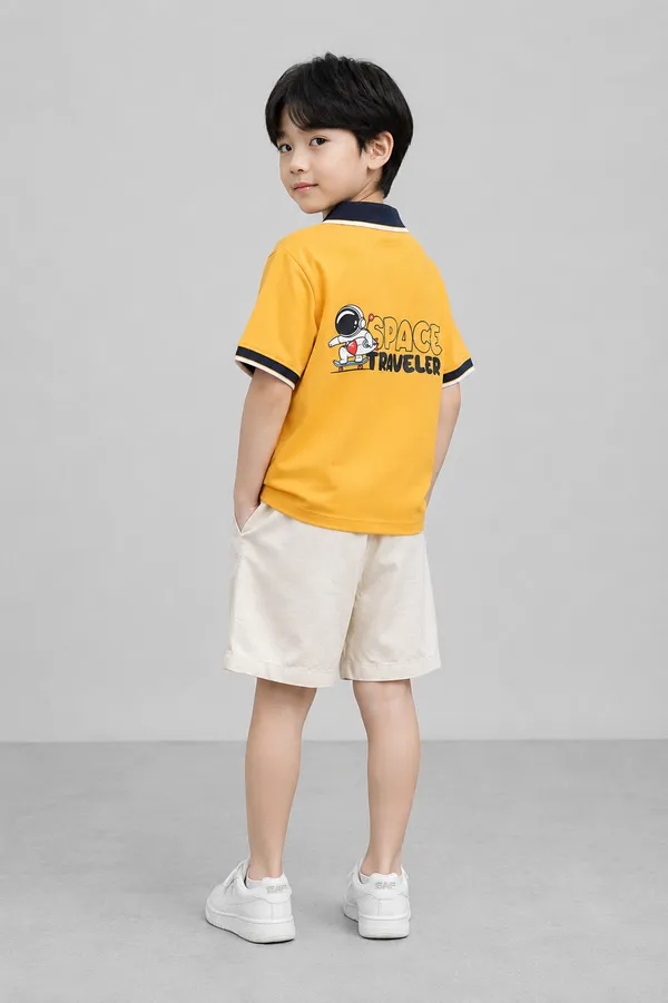Kids_Boys_T-Shirt_Yellow
