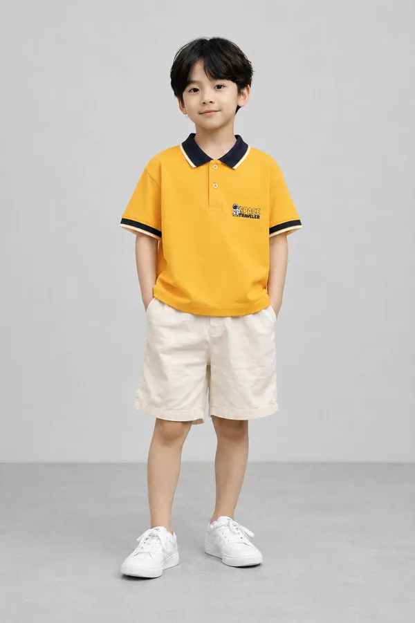 Kids_Boys_T-Shirt_Yellow