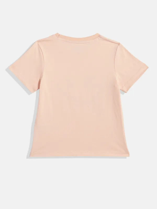 Kids_Girls_T-Shirt_Peach