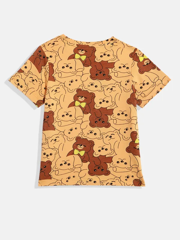 Kids_Girls_T-Shirt_Yellow